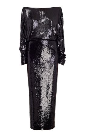 June Sequin Midi Dress By Khaite | Moda Operandi