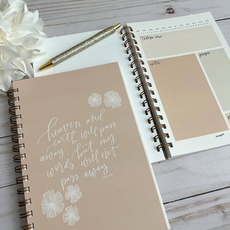 Christian god girl journal journaling notebook