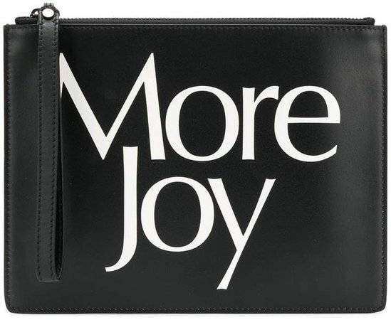'More Joy' clutch