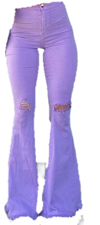 violet pants