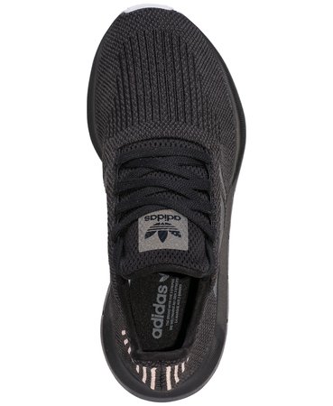 adidas Women's Originals Swift Run Casual Sneakers from Finish Line & Reviews - Finish Line Athletic Sneakers - Shoes - Macy's black