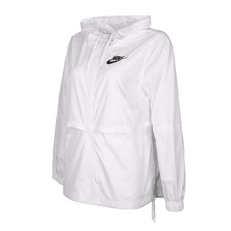 white nike trendy ulzzang windbreaker jacket