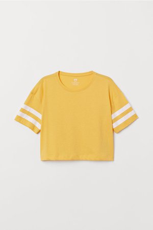 Short T-shirt - Yellow