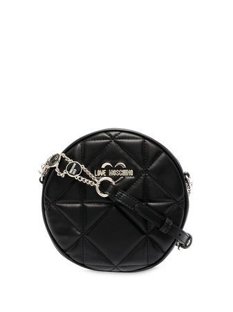 Love Moschino Quilted Round cross-body Bag - Farfetch