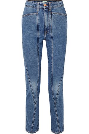 Aries | Leti high-rise slim-leg jeans | NET-A-PORTER.COM