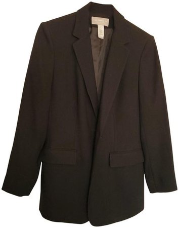 Liz Claiborne Black Double Breasted One Button Blazer Pant Suit Size 8 (M) - Tradesy