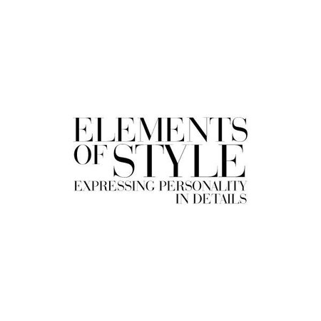 elements of style text