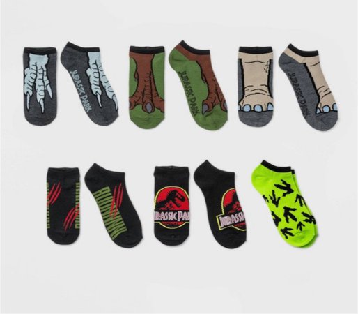Jurassic world socks