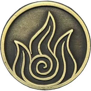 fire nation pin