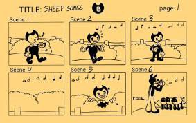 BATIM Storyboard Sheep Songs