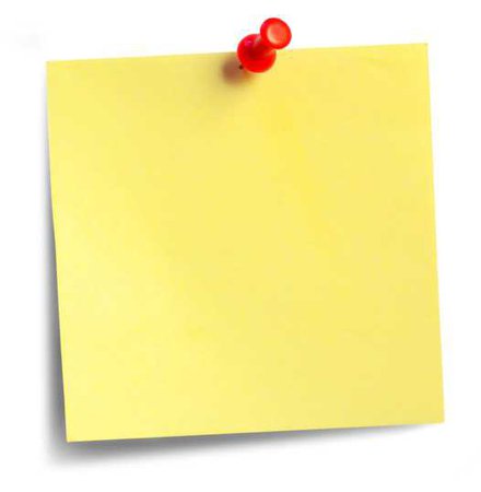 office supplies post it note