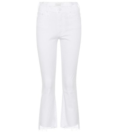 Insider Cropped Step Fray jeans