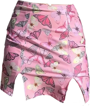 skirt pink pinkaesthetic pinktheme butterfly aesthetic...