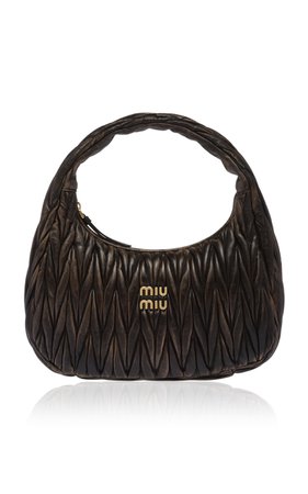 Wander Large Leather Shoulder Bag By Miu Miu | Moda Operandi