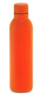 Orange water bottle