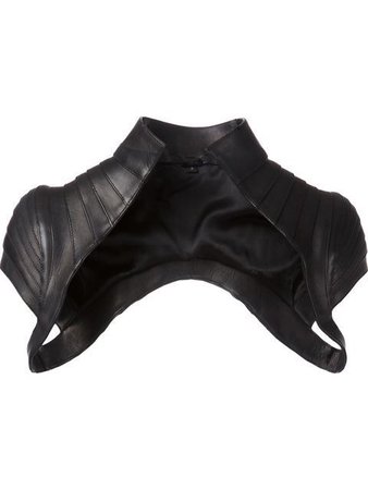 leather shoulder pads