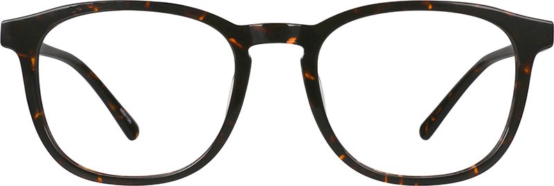 Tortoiseshell Square Glasses #4427125