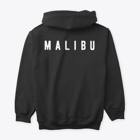 black malibu hoodie