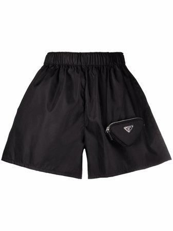 Prada Re-Nylon Pouch Shorts - Farfetch