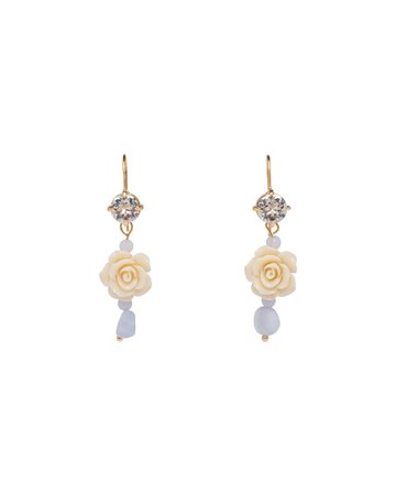 Prada Rose dangle earrings