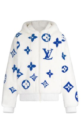 Blue/White Louis Vuitton Jacket