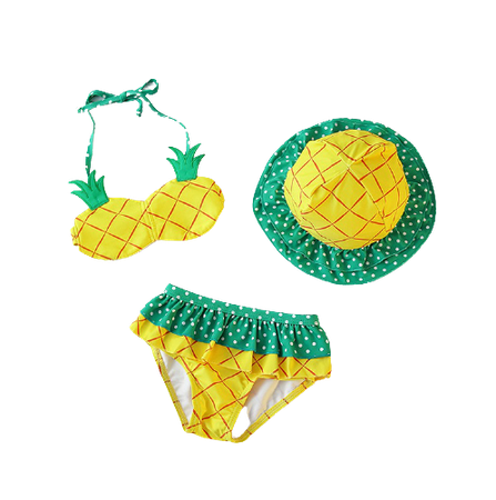 Baby Pineapple Bathing Suit