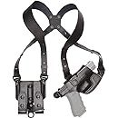 Amazon.com : Handmade Shoulder Holster for Glock 19/17/19X/22/23/31/32/45, Full Grain Leather Strap with US Kydex Holster for Concealed Carry, Retention Adjustable, Universal Fit 9mm/.40 Double-Stack Mag : Sports & Outdoors