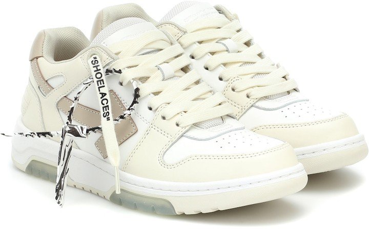 OOO Out of Office leather sneakers