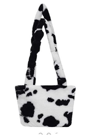cow print bag