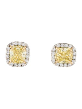 Tiffany & Co. 1.25ctw Diamond Soleste Stud Earrings - Earrings - TIF119252 | The RealReal