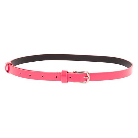 Neon Fashion Belt - Pink | Claire's US