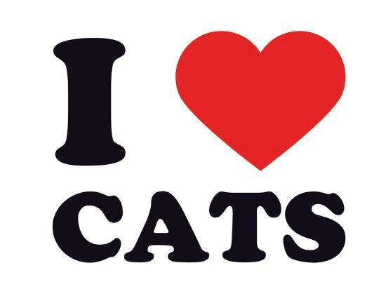I heart cats
