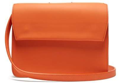 Ab83 Leather Shoulder Bag - Womens - Orange Multi