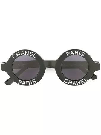 Chanel Vintage Sonnenbrille Mit CC-Logo