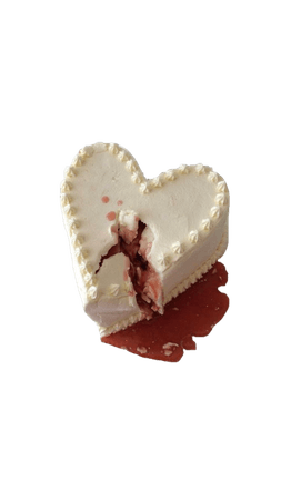 bleeding heart cake