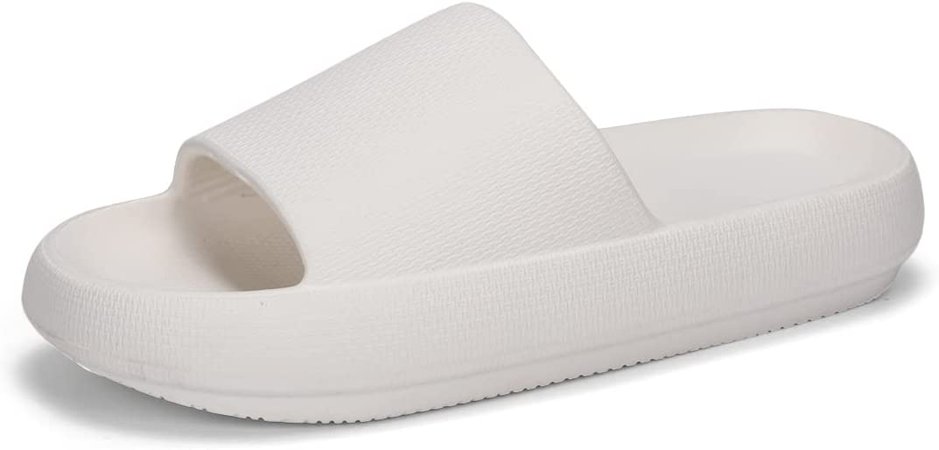 Amazon.com | Deevike Cloud Slides for Women Men Pillow Slippers Cloud Sandals Comfy Slides Cushion Non Slip Green-36/37 | Sandals
