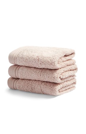 Primark - 3 toallas de lavabo color rosáceo