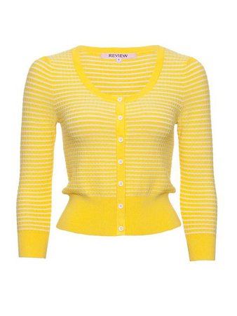 yellow sweater cardigan shirt