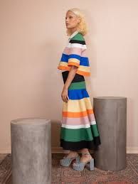 colorful striped skirt fashion editorial - Google Search
