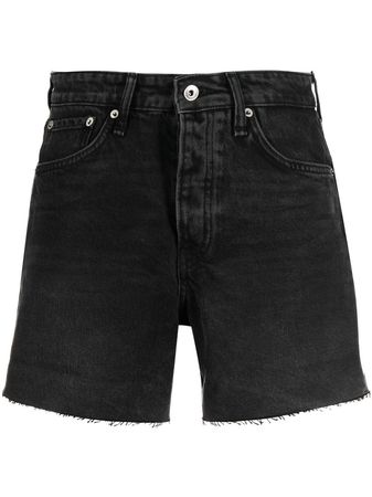 Rag & Bone Rosa Frayed Denim Shorts - Farfetch