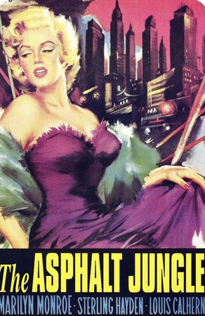 vintage retro Marilyn Monroe movie poster