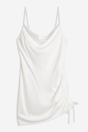 Ruched Mini Slip Dress | Topshop