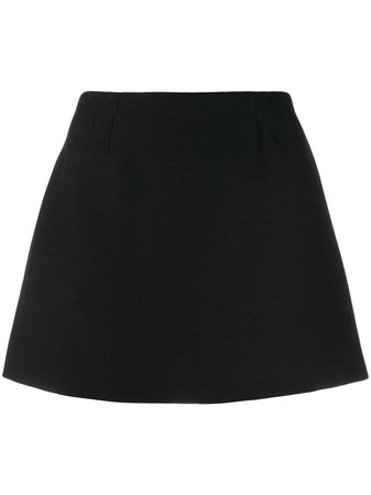 Valentino Crepe Couture Mini Skirt Ss20 | Farfetch.Com