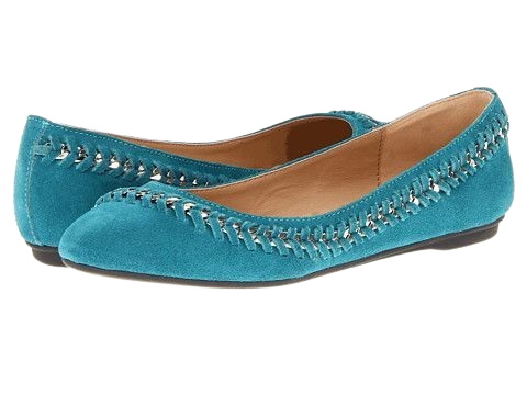Teal Leather Flats:Google Search:KlosetKouture