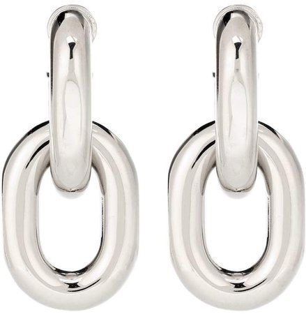 Paco Rabanne Chain link earrings