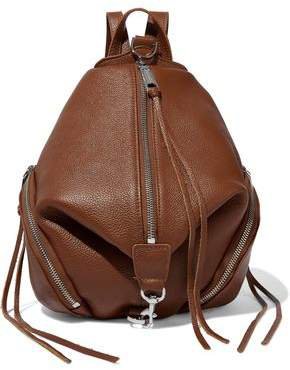 Julian Textured-leather Backpack