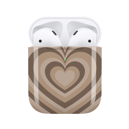 brown heart airpod case - Google Search