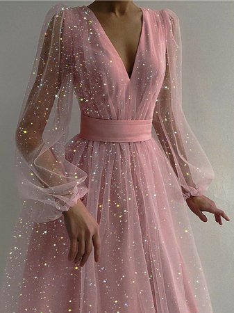 pink sparkles