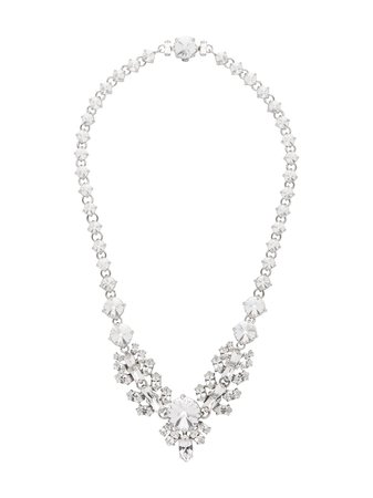 Miu Miu Crystal Detail Necklace - Farfetch
