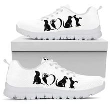 Dog Love Sneakers Shoes - bestiefine